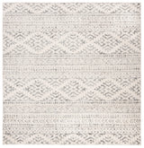 Safavieh Tulum 6'-7" x 6'-7" Rug in Ivory / Grey