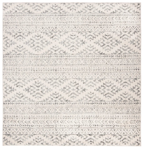 Safavieh Tulum 6'-7" x 6'-7" Rug in Ivory / Grey