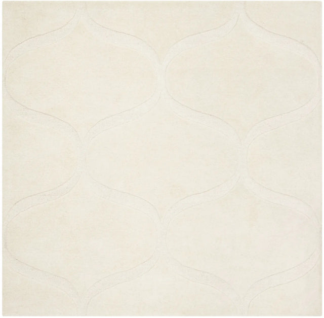 Safavieh Cambridge 6'-0" x 6'-0" Rug in Ivory / Ivory