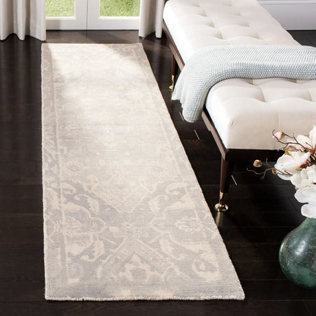 Safavieh Restoration Vintage 2'-3" x 10'-0" Rug in Light Grey / Ivory