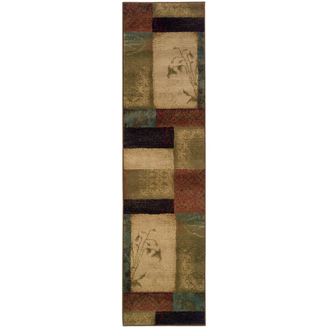 Oriental Weavers Sphinx Hudson 040a1 Beige / Green Rugs - runner