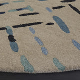 Safavieh Metro 6'-0" x 6'-0" Rug in Grey / Blue