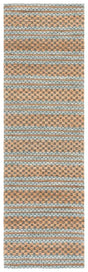 Safavieh Martha Stewart 2'-3" x 8'-0" Rug in Natural / Light Blue