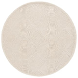Safavieh Textural 6'-0" x 6'-0" Rug in Ivory