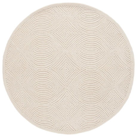 Safavieh Textural 6'-0" x 6'-0" Rug in Ivory