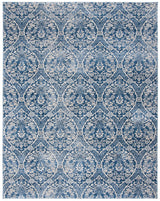 Safavieh Brentwood 10'-0" x 13'-0" Rug in Navy / Light Grey