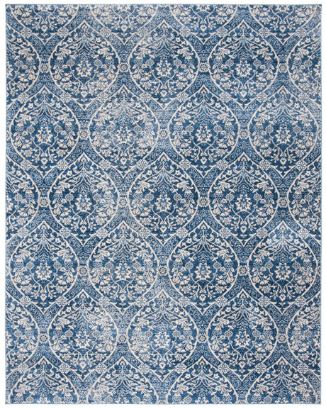 Safavieh Brentwood 10'-0" x 13'-0" Rug in Navy / Light Grey