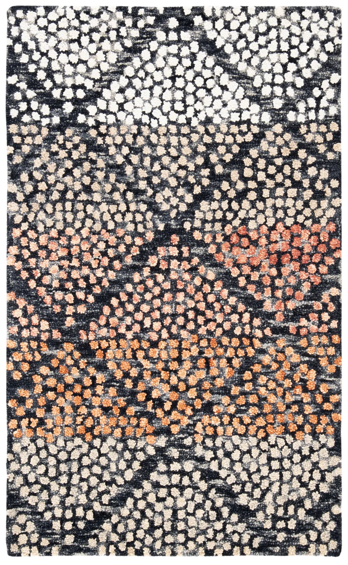 Safavieh Trace 3'-0" x 5'-0" Rug in Navy / Ivory