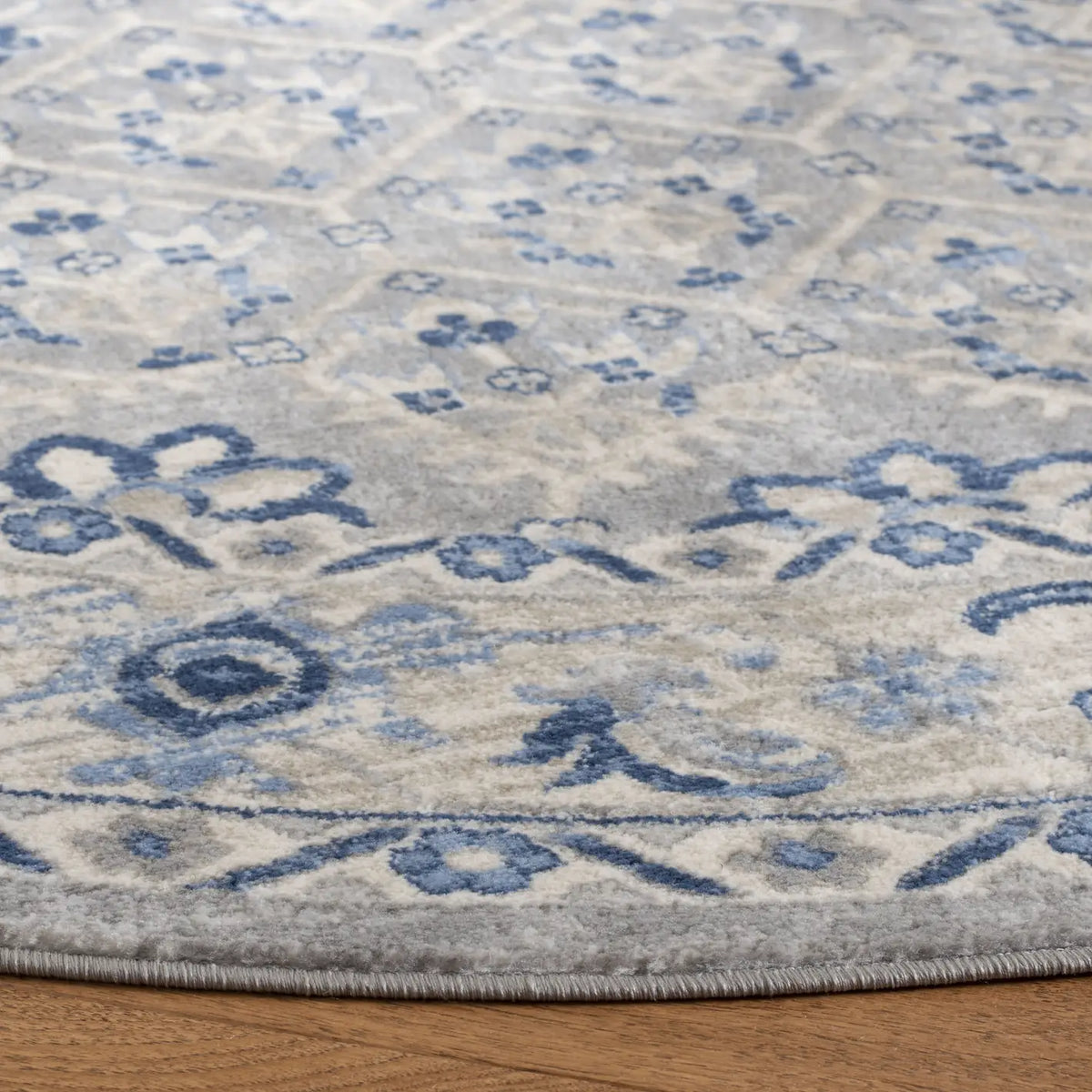 Safavieh Brentwood 10'-0" x 10'-0" Rug in Light Grey / Blue