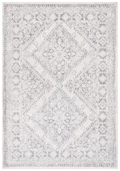 Safavieh Tulum 4'-0" x 6'-0" Rug in Ivory / Grey