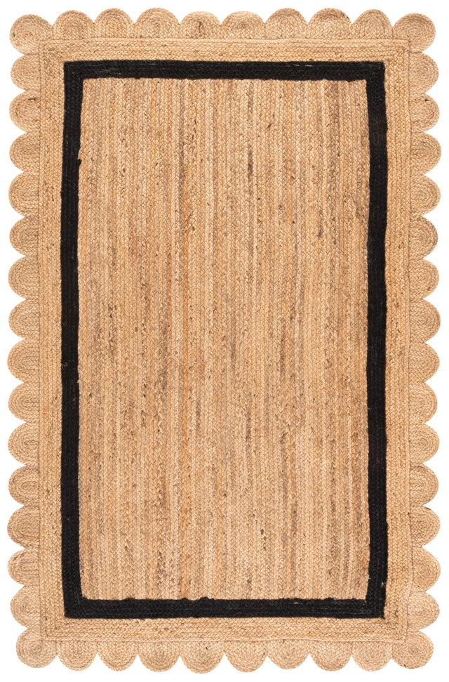 Safavieh Natural Fiber 5'-0" x 8'-0" Rug in Natural / Black