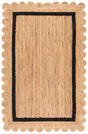 Safavieh Natural Fiber 5'-0" x 8'-0" Rug in Natural / Black