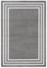 Safavieh Cabana 4'-0" x 6'-0" Rug in Grey / Ivory