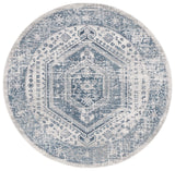 Safavieh Madison 800 6'-7" x 6'-7" Rug in Blue / Ivory