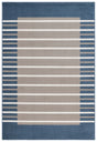 Safavieh Pyramid 4'-5" x 6'-5" Rug in Grey / Ivory Navy