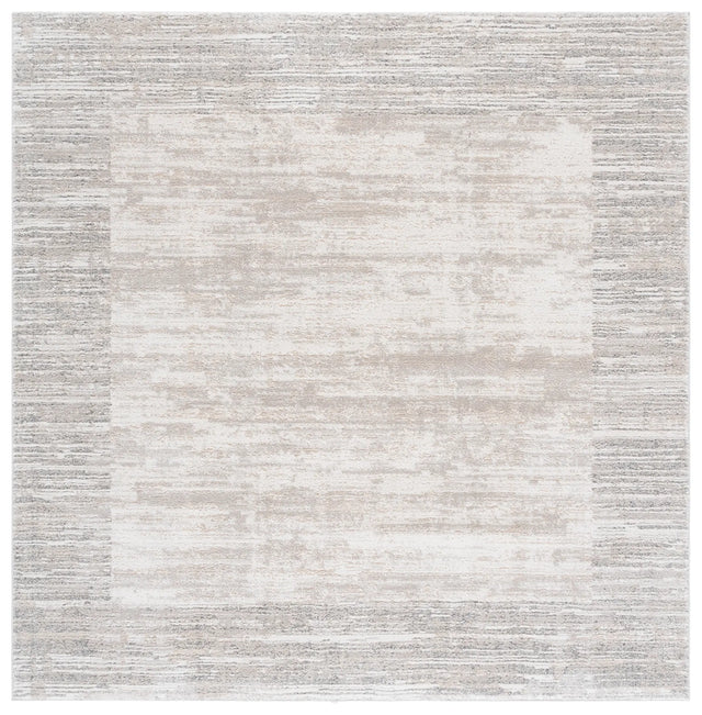 Safavieh Northport 6'-7" x 6'-7" Rug in Ivory / Grey