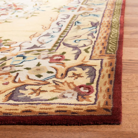 Safavieh Empire 4'-0" x 6'-0" Rug in Gold / Gold