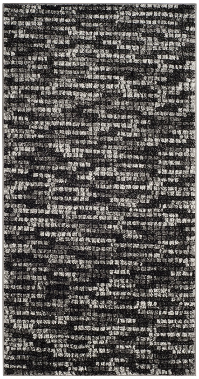 Safavieh Porcello 2'-7" x 5'-0" Rug in Light Grey / Charcoal