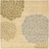 Safavieh Soho 6'-0" x 6'-0" Rug in Beige / Multi