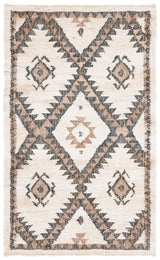 Safavieh Kilim 3'-0" x 5'-0" Rug in Ivory / Black