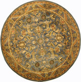 Safavieh Antiquity 6'-0" x 6'-0" Rug in Blue / Gold