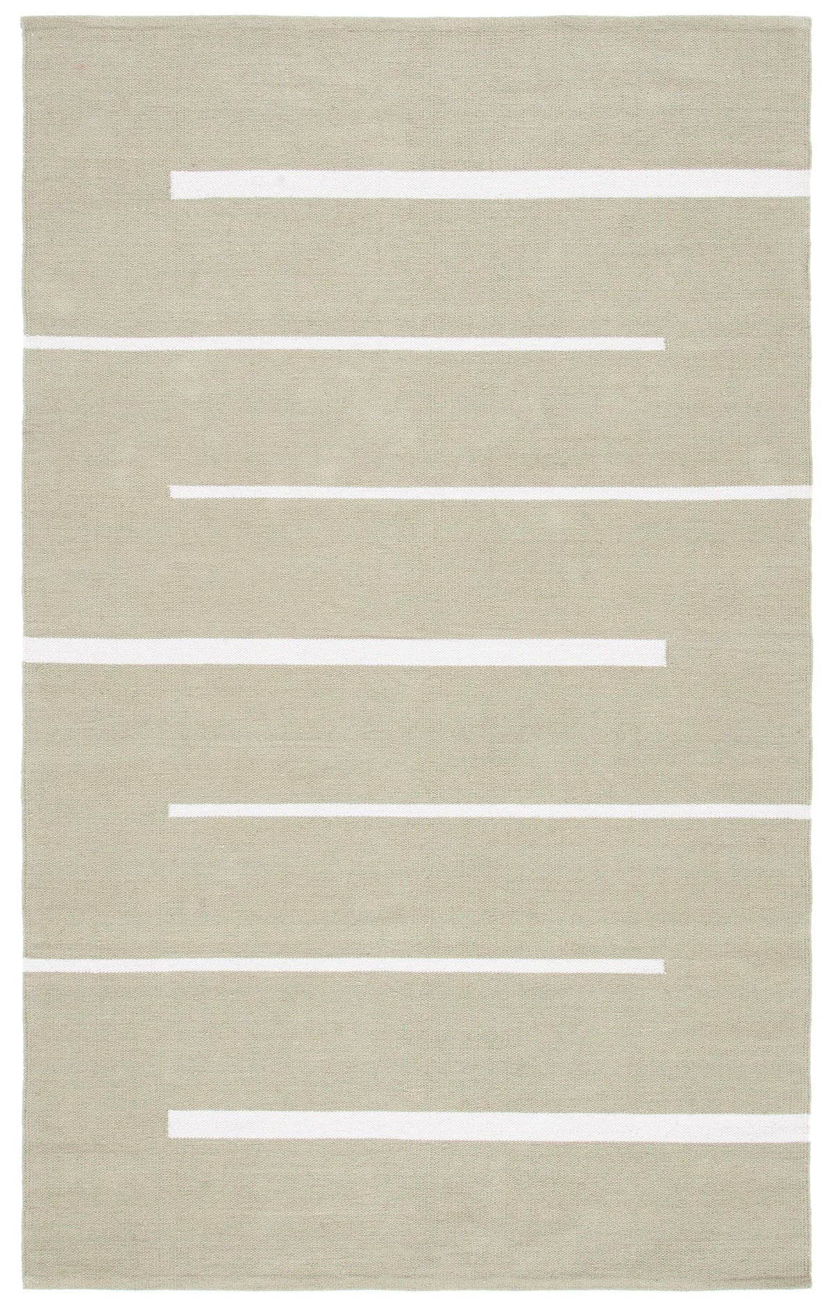 Safavieh Montauk 4'-0" x 6'-0" Rug in Light Green / Ivory