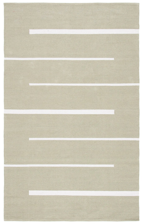 Safavieh Montauk 4'-0" x 6'-0" Rug in Light Green / Ivory