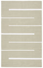 Safavieh Montauk 4'-0" x 6'-0" Rug in Light Green / Ivory