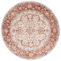 Safavieh Valencia 6'-4" x 6'-4" Rug in Ivory / Rust