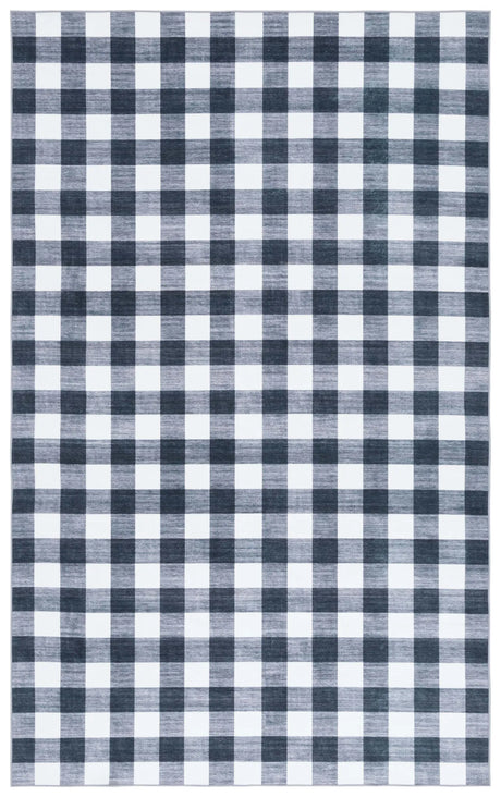 Safavieh Santa Clara 4'-0" x 6'-0" Rug in Ivory / Grey Black