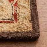 Safavieh Anatolia 5'-0" x 8'-0" Rug in Olive / Rust