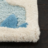 Safavieh Cambridge 5'-0" x 8'-0" Rug in Blue / Ivory