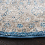 Safavieh Sofia 6'-7" x 6'-7" Rug in Blue / Beige