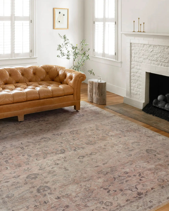 Loloi Hathaway Hth-06 Blush/Multi Rugs - room scene 1