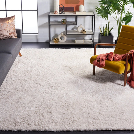 Safavieh Sg-Mls-Malibu Shag 10'-0" x 14'-0" Rug in White