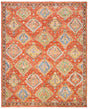 Safavieh Samarkand 10'-0" x 14'-0" Rug in Rust / Brown