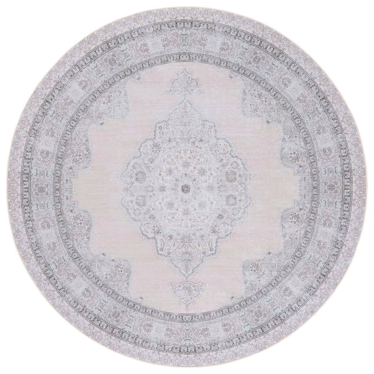 Safavieh Tucson 6'-0" x 6'-0" Rug in Beige / Light Green