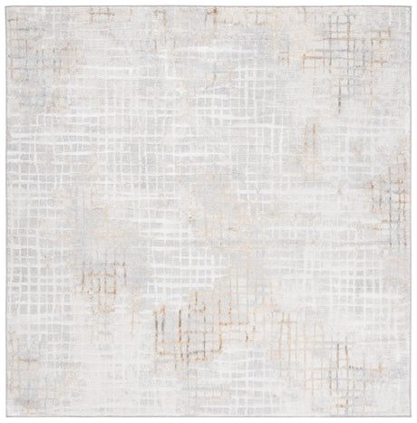 Safavieh Orchard 6'-7" x 6'-7" Rug in Grey / Gold