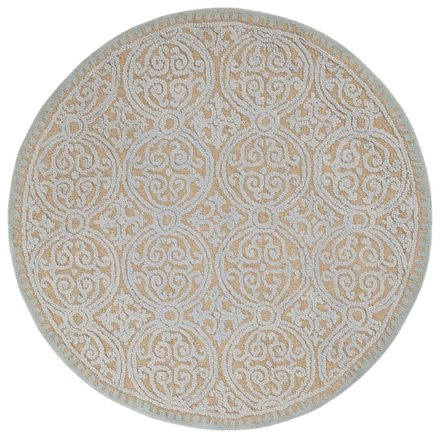 Safavieh Cambridge 6'-0" x 6'-0" Rug in Blue / Gold