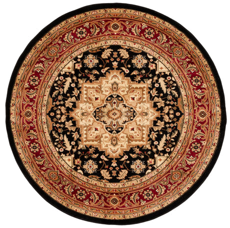 Safavieh Lyndhurst 6'-0" x 6'-0" Rug in Black / Red