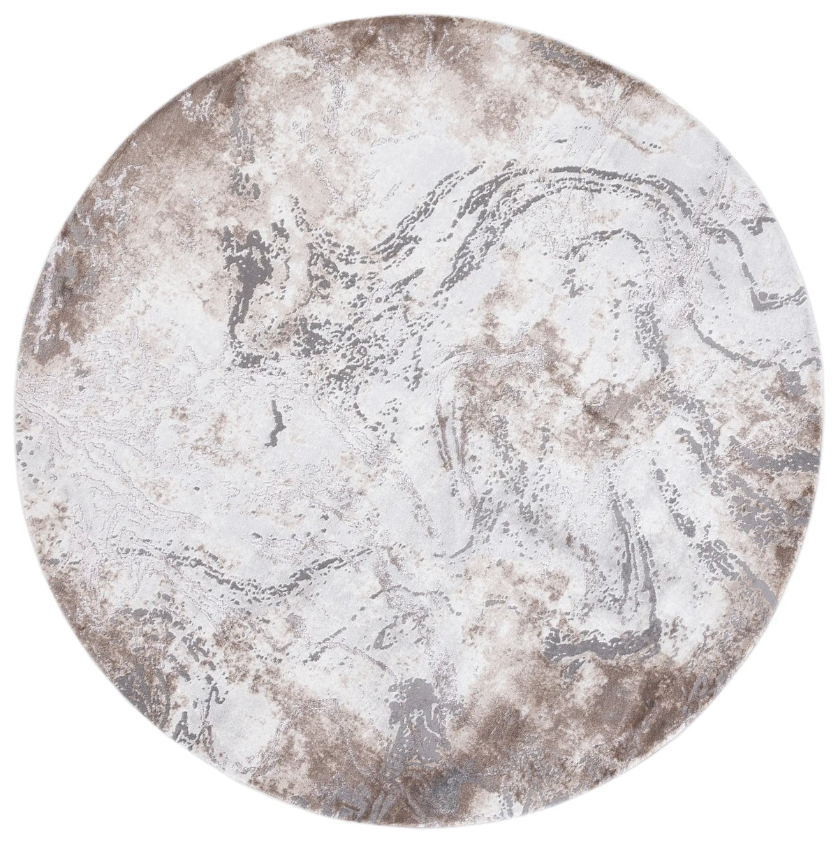 Safavieh Craft 6'-7" x 6'-7" Rug in Grey / Taupe