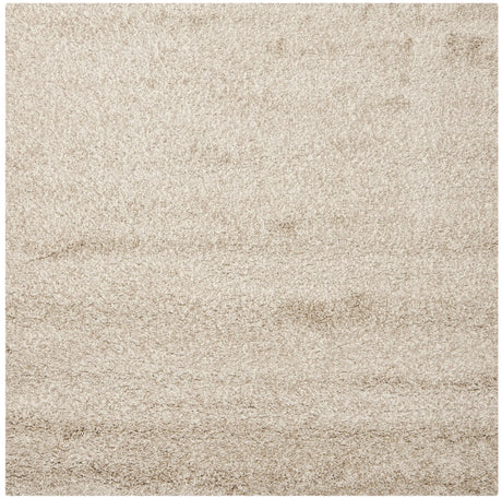 Safavieh Santa Monica Shag 6'-7" x 6'-7" Rug in Beige