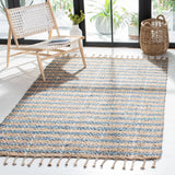 Safavieh Cape Cod 4'-0" x 6'-0" Rug in Blue / Natural