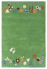 Safavieh Safavieh Kids 2'-0" x 3'-0" Rug in Green / Multi