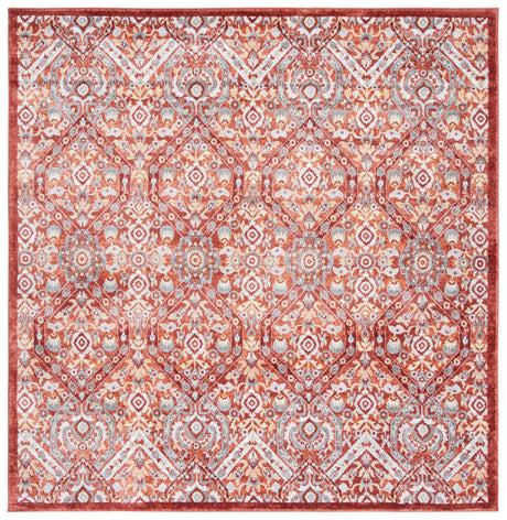 Safavieh Lagoon 6'-7" x 6'-7" Rug in Light Brown / Ivory
