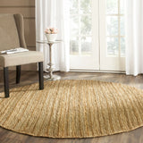Safavieh Organic 6'-0" x 6'-0" Rug in Natural