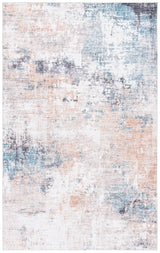 Safavieh Santa Monica 4'-0" x 6'-0" Rug in Ivory / Rust