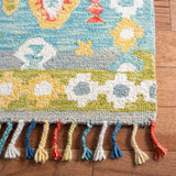 Safavieh Aspen 4'-0" x 6'-0" Rug in Grey / Red