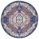 Safavieh Bellagio 5'-0" x 5'-0" Rug in Pink / Ivory