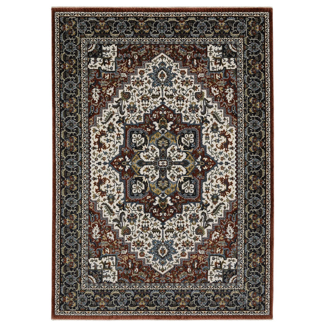 Oriental Weavers Sphinx Vivian VI06A Multi Rugs - main flat